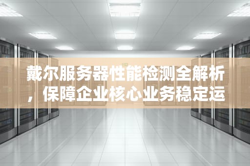 戴尔服务器性能检测全解析，保障企业核心业务稳定运行的关键，戴尔服务器性能检测在哪