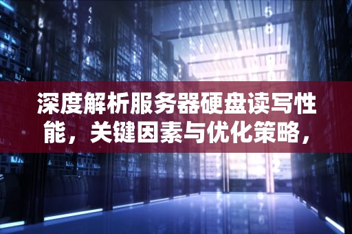 深度解析服务器硬盘读写性能，关键因素与优化策略，服务器硬盘读写性能怎么看