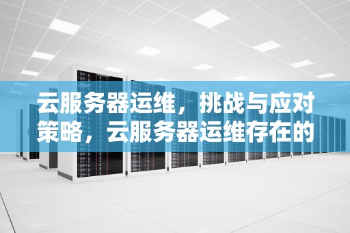 云服务器运维，挑战与应对策略，云服务器运维存在的问题及对策
