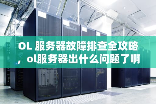 OL 服务器故障排查全攻略，ol服务器出什么问题了啊