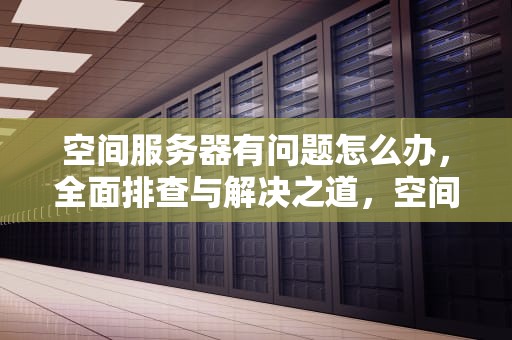 空间服务器有问题怎么办，全面排查与解决之道，空间服务器有问题怎么办啊