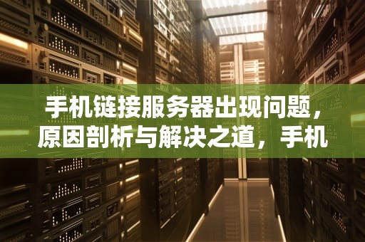 手机链接服务器出现问题，原因剖析与解决之道，手机链接服务器出现问题怎么解决
