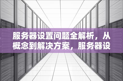 服务器设置问题全解析，从概念到解决方案，服务器设置问题是啥意思啊