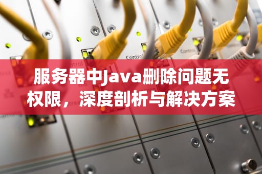 服务器中Java删除问题无权限，深度剖析与解决方案，服务器中java删除问题无权限怎么办
