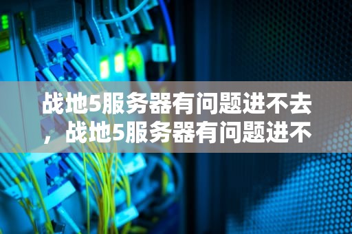战地5服务器有问题进不去，战地5服务器有问题进不去游戏