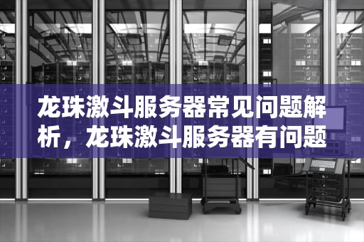 龙珠激斗服务器常见问题解析，龙珠激斗服务器有问题吗怎么解决