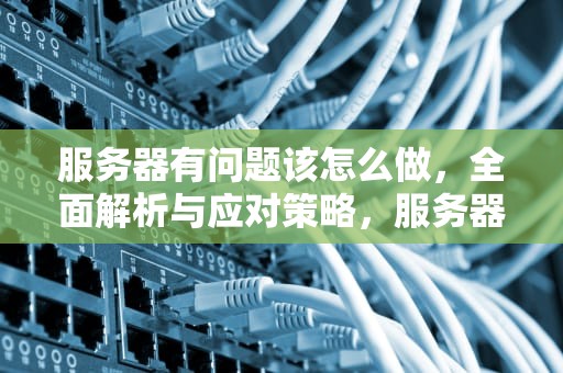 服务器有问题该怎么做，全面解析与应对策略，服务器有问题该怎么做处理
