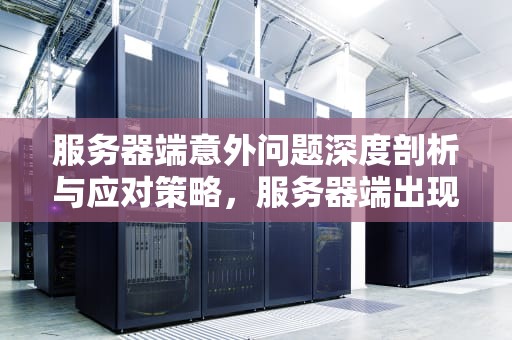 服务器端意外问题深度剖析与应对策略，服务器端出现意外问题怎么解决
