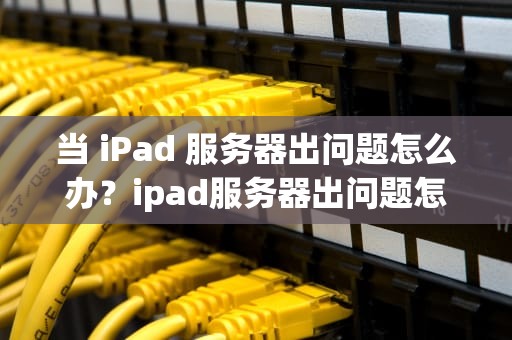 当 iPad 服务器出问题怎么办？ipad服务器出问题怎么办啊