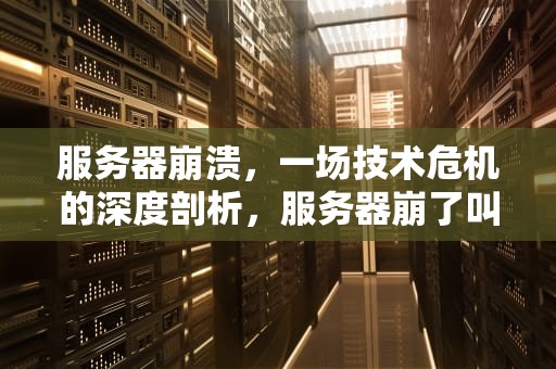 服务器崩溃，一场技术危机的深度剖析，服务器崩了叫什么问题啊怎么解决