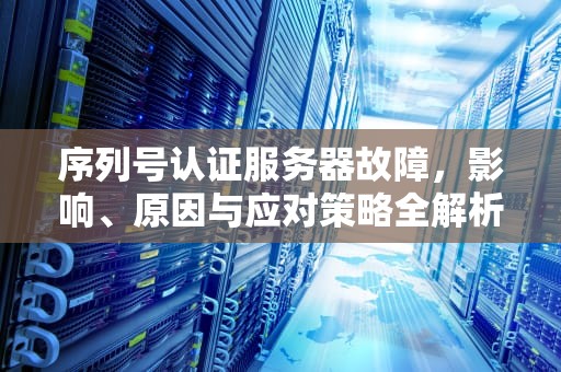 序列号认证服务器故障，影响、原因与应对策略全解析，序列号认证服务器有问题怎么办