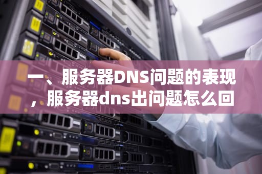 一、服务器DNS问题的表现，服务器dns出问题怎么回事啊