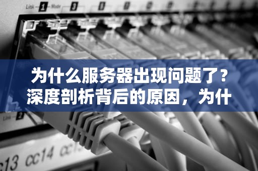为什么服务器出现问题了？深度剖析背后的原因，为什么服务器出现问题了呢