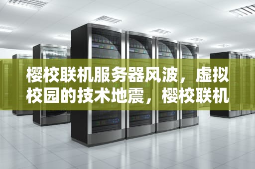 樱校联机服务器风波，虚拟校园的技术地震，樱校联机失败怎么办