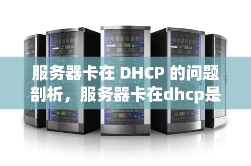 服务器卡在 DHCP 的问题剖析，服务器卡在dhcp是什么问题啊