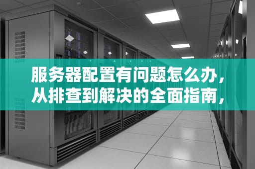 服务器配置有问题怎么办，从排查到解决的全面指南，服务器配置有问题怎么办啊