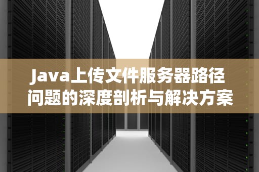 Java上传文件服务器路径问题的深度剖析与解决方案，java上传文件服务器路径问题怎么解决