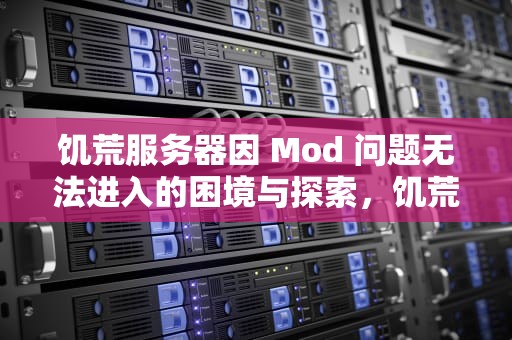 饥荒服务器因 Mod 问题无法进入的困境与探索，饥荒服务器因mod问题不能进游戏