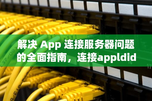 解决 App 连接服务器问题的全面指南，连接appldid时服务器出错