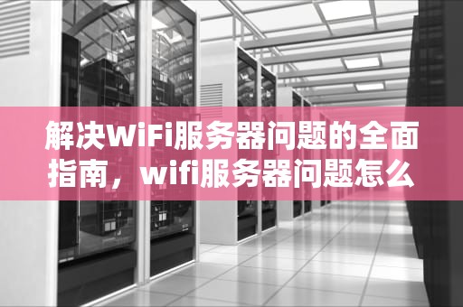 解决WiFi服务器问题的全面指南，wifi服务器问题怎么办啊