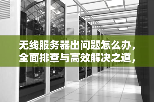 无线服务器出问题怎么办，全面排查与高效解决之道，无线服务器出问题怎么办啊