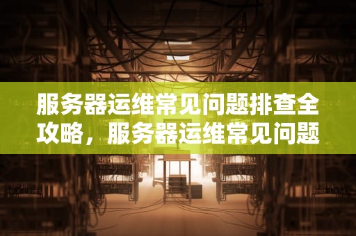 服务器运维常见问题排查全攻略，服务器运维常见问题排查报告