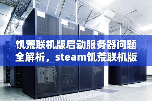饥荒联机版启动服务器问题全解析，steam饥荒联机版启动服务器有点问题怎么办