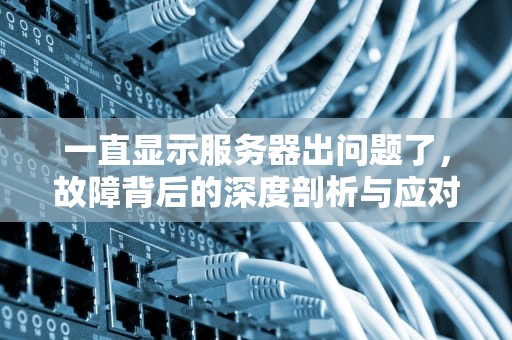 一直显示服务器出问题了，故障背后的深度剖析与应对策略，一直显示服务器出问题了怎么办
