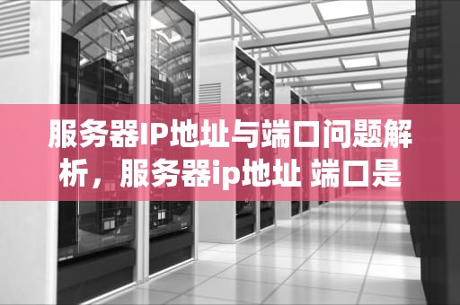服务器IP地址与端口问题解析，服务器ip地址 端口是什么问题啊