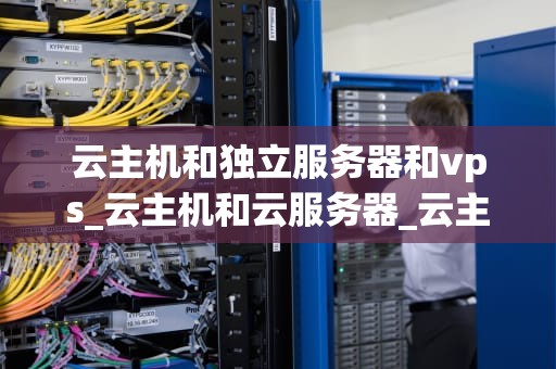 云主机和独立服务器和vps_云主机和云服务器_云主机、独立服务器与VPS的比较分析