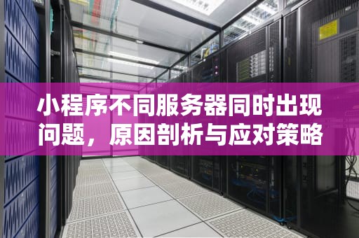 小程序不同服务器同时出现问题，原因剖析与应对策略，小程序与服务器通信