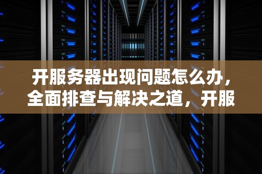 开服务器出现问题怎么办，全面排查与解决之道，开服务器出现问题怎么办啊