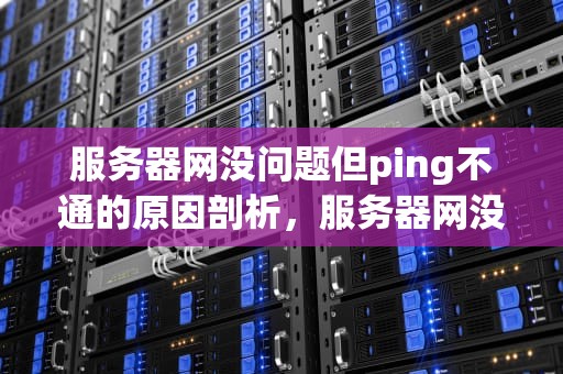 服务器网没问题但ping不通的原因剖析，服务器网没问题为啥ping不通了