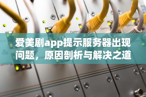 爱美剧app提示服务器出现问题，原因剖析与解决之道，爱美剧app提示服务器出现问题怎么办