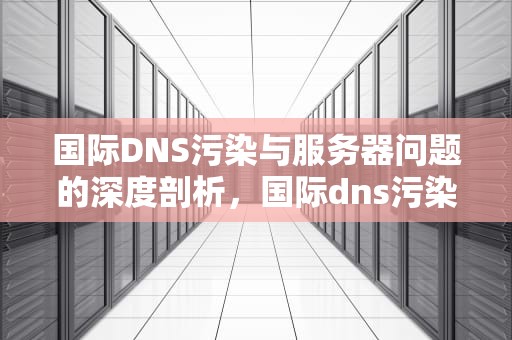 国际DNS污染与服务器问题的深度剖析，国际dns污染和服务器的问题有哪些