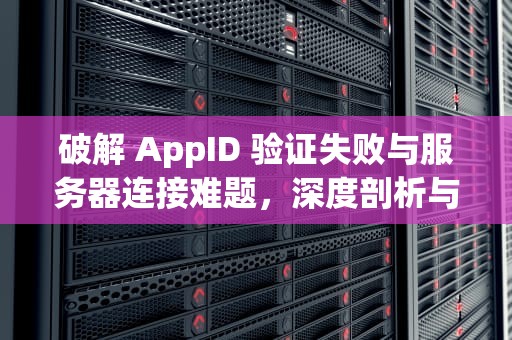 破解 AppID 验证失败与服务器连接难题，深度剖析与实战攻略，appid验证失败连接服务器时出现问题