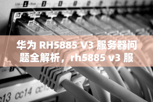 华为 RH5885 V3 服务器问题全解析，rh5885 v3 服务器 raid配置