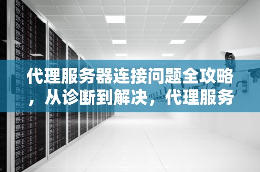 代理服务器连接问题全攻略，从诊断到解决，代理服务器连接问题解决方案