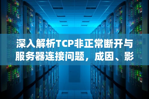 深入解析TCP非正常断开与服务器连接问题，成因、影响及解决之道，tcp非正常断开服务器在连接问题怎么解决