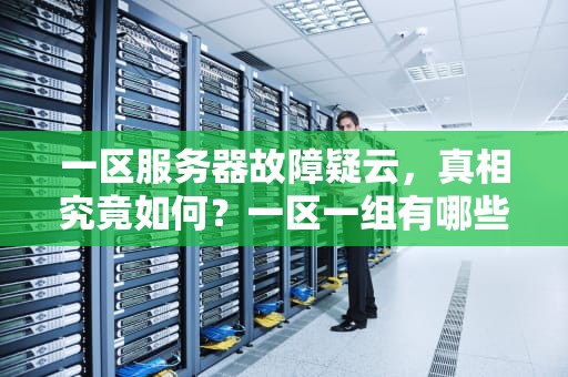 一区服务器故障疑云，真相究竟如何？一区一组有哪些服务器