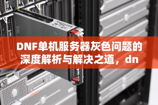 DNF单机服务器灰色问题的深度解析与解决之道，dnf单机服务器灰色是什么问题啊