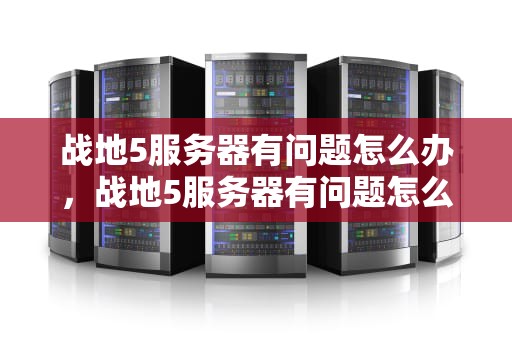 战地5服务器有问题怎么办，战地5服务器有问题怎么办啊