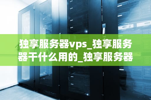 独享服务器vps_独享服务器干什么用的_独享服务器VPS的优势与应用
