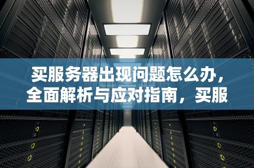 买服务器出现问题怎么办，全面解析与应对指南，买服务器出现问题怎么办啊