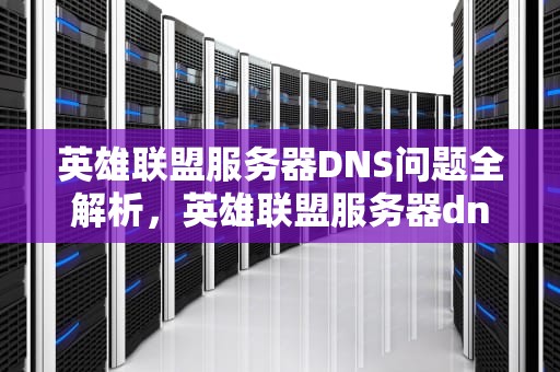 英雄联盟服务器DNS问题全解析，英雄联盟服务器dns是什么问题啊