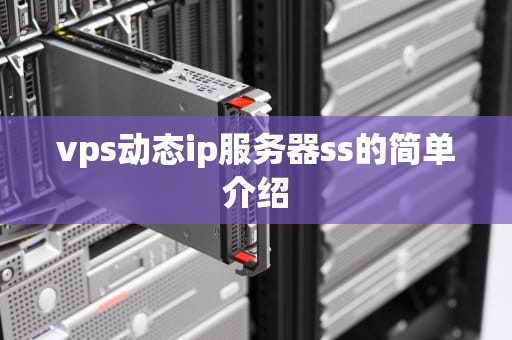 vps动态ip服务器ss的简单介绍