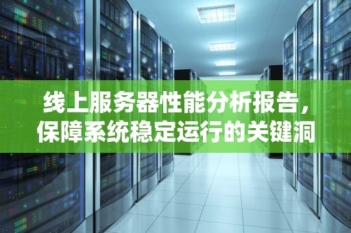 线上服务器性能分析报告，保障系统稳定运行的关键洞察