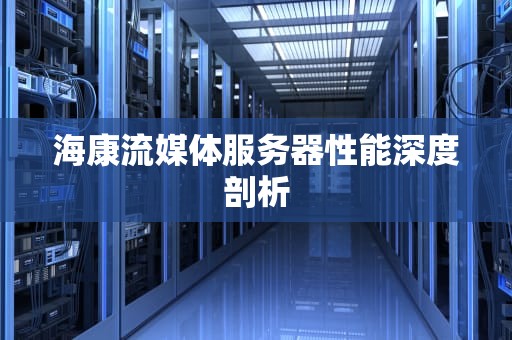 海康流媒体服务器性能深度剖析