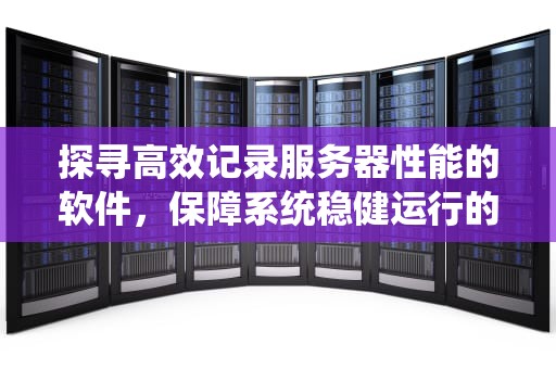 探寻高效记录服务器性能的软件，保障系统稳健运行的得力助手