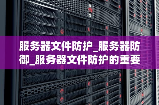 服务器文件防护_服务器防御_服务器文件防护的重要性及策略